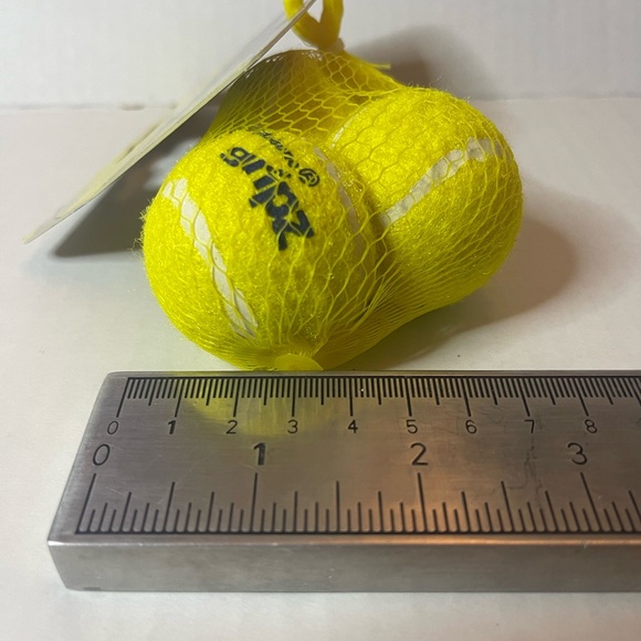 Nylabone Power Play Dog Toys Tennis Ball Gripz Tennis, Small 3CT - Picture 3 of 3